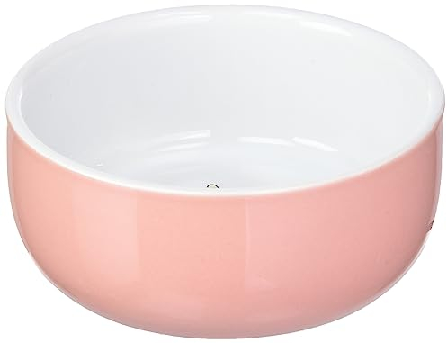 Nobby Nager Keramik Napf Rabbit, lachsfarben/weiß Ø 11cm x 4,5 cm, 1 Stück