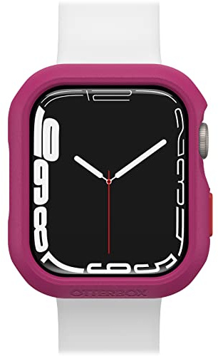 OtterBox All Day Bumper für Apple Watch Series 9/8/7-45mm, stoßfeste, sturzsichere, schlanke Schutzhülle für Apple Watch, schützt den Display und die Kanten, Rosa/Rot