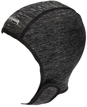 SWIMXWIN bonnet thermique en néoprène pour natation en mer surf pêche sous-marine kite eau froide (gris)