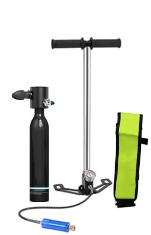 Dykmasker Dyktank Syre Tank Tid Dykutrustning Snorkling Scuba Tank Undervattensandningsskydd 0,5L dykset(S3000-D)