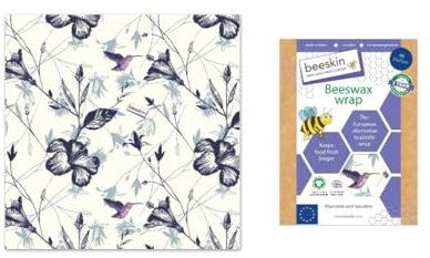 beeskin Paño de cera de abejas M 25 x 25 cm (colibrí)