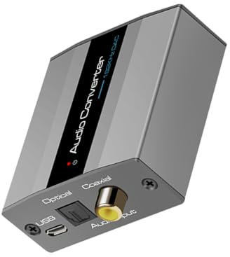 Convertidor auditivo digital a analógico de 192 kHz para sistemas de cine en casa y sonido de alto rendimiento