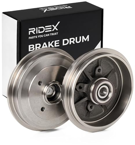 RIDEX 123B0049 2x Tamburo freno Posteriore Compatibilità con PEUGEOT 208 I Hatchback CA, CC