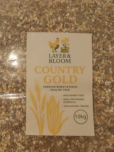 10kg Country Gold Premium Poultry Feed, Wheat & Maize Mix