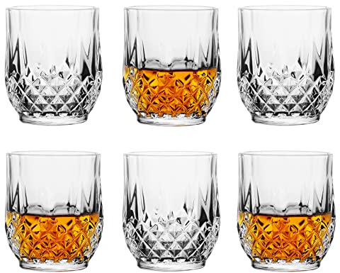 Sdatook 3oz Mini Shot Glass Set of 6/ tequila glass/Glasses Snifters/Cute Shot Glasses/Clear Shot Glasses/Sherry Glasses/Tasting