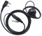 PROMAXPOWER Walkie Talkie Earpiece, Radio Earpiece 2 Pin Headset with PTT Mic, D-Shape Security Earpiece Compatible with Kenwood Baofeng UV-5R UV-5RA 777 888S UV-82 TH-22AT TH-25 TK-3100