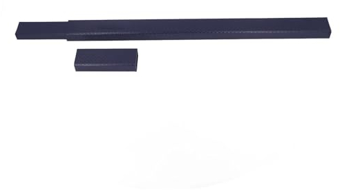 Violine Bogen Etui Universal Ausziehen Bogen Schutz Box für Violine Viola Cello Harte Pappe mit Weichem Samt Innenraum (BLUE)