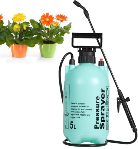 Sprutande vattengödselmedel – Herbicider spruta flaska, trädgård idealisk spruta | bärbar högtrycksspruta med bärrem, ogräsmedel för bevarande av bekämpningsmedel