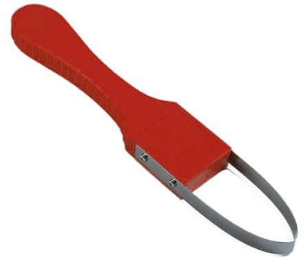 Annadue Désherbeur à Boucle, Outil de Désherbage à Main Portable, Outil de Grattoir de Désherbage de Jardin pour Le Désherbage, Le Desserrage, la Plantation et Le Désherbage du