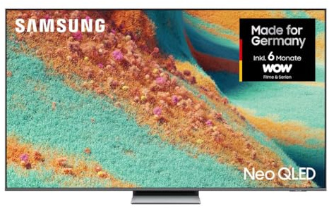 Samsung Neo QLED 4K QN85F 65 Zoll (163 cm) Mini LED Fernseher, Optimiert für Fussball, NQ4 AI Gen2 Prozessor, Quantum Matrix Plus, Dolby Atmos, Knox Security, Samsung Vision AI Smart TV