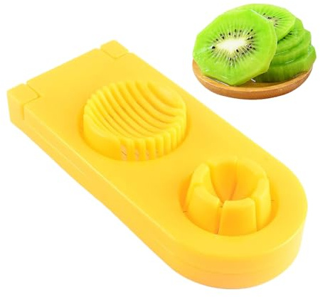 Cortador De Huevos Duros | Cortadora De Huevo Cocido De Acero Inoxidable | Herramienta Manual Apto Para Lavavajillas Para Alimentos Blandos Como Fresas Y Plátanos | Desayuno Cocina Hogar Restaurante