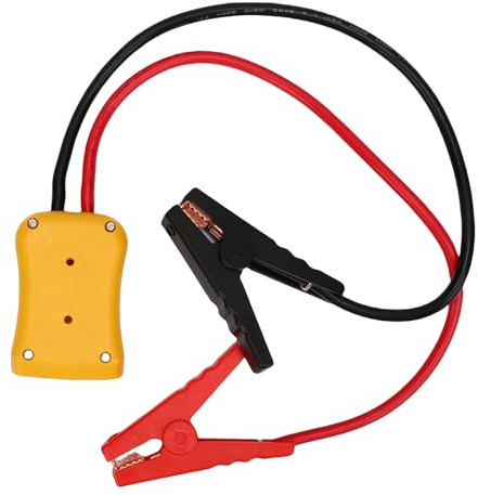 RASTKY Cables de Arranque para Automóvil con Batería de 20 V, Cable de Silicona de 8 AWG con Prueba de Calor de 392 ℉ para Arranque de Emergencia de Automóviles, SUV y Camiones con (2FT)