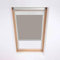 Classic Roof Blinds für VELUX Dachfenster Verdunkelungsrollo Fenstercode P08 & 408 Hellgrau