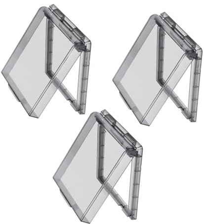 Hemobllo 3 Stück Lichtschalterschutz Transparente Lichtschalterabdeckung Schutzschild Für Standard Lichtschalter Idealer Schutz Vor Beschädigungen Und Verschmutzungen Einfach