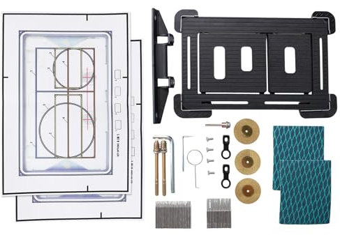 Para placa de presión Geberit Sigma, fijación magnética, placa de accionamiento de baldosas, 22,2 x 14 cm, instalación invisible, sistema de descarga de baño