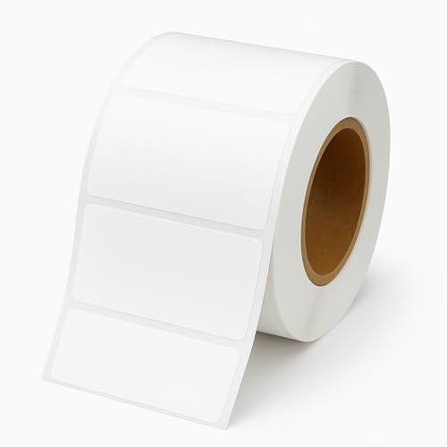 Kistayle Etiquetas térmicas 60 × 25 mm – Rollo 500 etiquetas