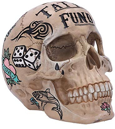 NEMESIS NOW Figura Calavera Tattoo