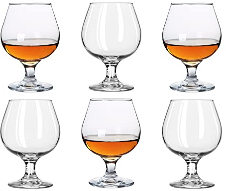 Srgeilzati Snifters - Set di 6 bicchieri da 250 ml, 266 ml (266 ml | 8.8 floz)