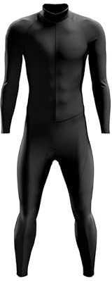 Generic Tuta intera da triathlon da uomo, leggera, traspirante, a maniche lunghe, 5, Medium