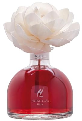 HYPNO CASA Duftstäbchen mit weißer Blume 250 ml Granatapfel