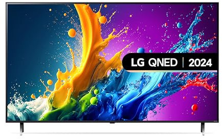 LG 55QNED80T6A 55-Inch 4K UHD Smart TV, (α5 AI Processor Gen7, Freeview Play and Amazon Alexa, 60Hz) [Model 2024]