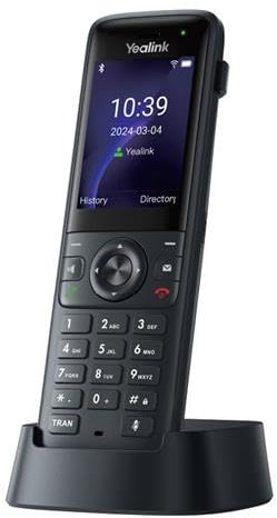 Yealink AX83H IP Phone - Cordless - Wi-Fi, Bluetooth - 5 conferenze multiple - Montabile a parete, Montabile su supporto