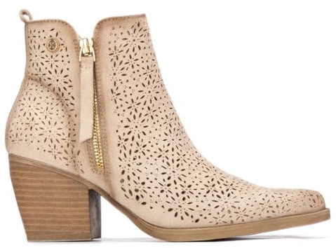 XTI - Botas Camperas Mujer - Calzado Cómodo y Versátil - Moda casual