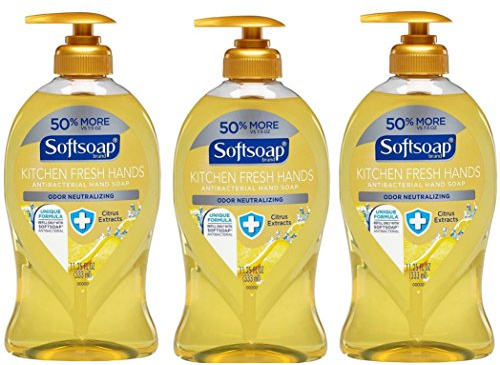 Softsoap Kitchen Fresh Hands Soap Citrus Extracts (3 Pack of ll.25 FL Oz. Size)