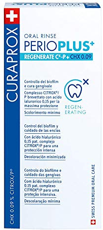 CURAPROX perio Plus+ Regenerate Mundspül.CHX 0,09% 200 ml