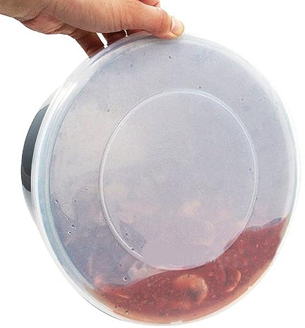 Pressure Cooker Silicone Lid Food Grade Preservation Cover Storage Lid Compatible with Crock Pot (TM) 6 Qt 8 in 1 Multi Use Express Crock Slow Cooker