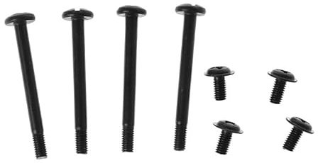 8PCS/Set Screws M3x 6mm M3 30mm Water For Cooling Radiator Computer For Case Fan Black M3 6MM 30MM Mixed Laptop CPU Cooling Fan Heatsink Radiator Holder Base Bracket Case Rack Sucker Thermal