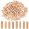 120 Pzs Clavijas de Madera, Clavijas de Madera de 8x30 mm Tapones para Orificios de Tornillos de Madera Multifuncionales Pasadores para Reparación de Muebles Fijación Fabricación Artesanal