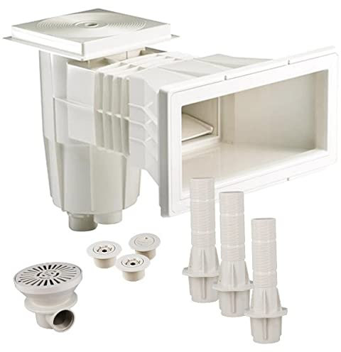 Centrocom Kit Construction Piscine - Kit pièces à sceller - Piscine béton jusqu'à 7x3m de