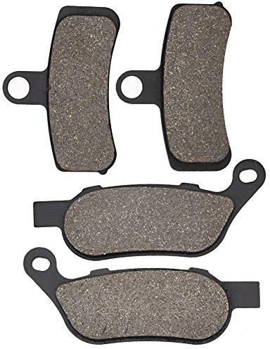 Cyleto Pastiglie Freno Anteriore e Posteriore per HARLEY DAVIDSON FXD Super Glide 2008-2010 FXDC FXDB Street Bob 2008-2017 FXDWG Dyna Wide Glide FLSTFB Fat Boy Special 2010-2013