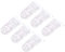 NUOBESTY 25 Piezas Pinza de Chupete Clips de Chupeteros para Niños