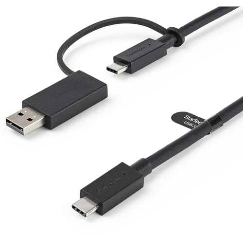 StarTech.com USBCCADP câble USB 1 m USB 3.2 Gen 2 (3.1 Gen 2) USB C Noir