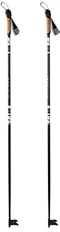 Mckinley Active 2.0 - Bastón de esquí (160), Color Negro y Plateado