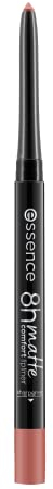 essence 8h MATTE comfort lipliner, Nr. 04, Nude, langanhaltend, sofortiges Ergebnis, matt, vegan, wasserfest, ohne Konservierungsstoffe, ohne Parabene, 1er Pack (0.3g)