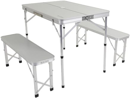 Regatta Campingtisch-Set (Einheitsgröße) (grau)