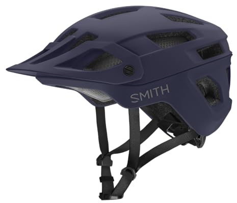SMITH Engage MTB Cycling Helmet – Adult Mountain Bike Helmet with MIPS Technology + Koroyd – Lightweight Impact Protection for Men & Women – Adjustable Visor – Matte Midnight Navy, Medium