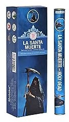 Incienso Goloka Tubular Santa Muerte - 120 Varillas aromáticas