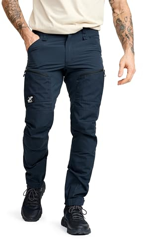 RevolutionRace Herren RVRC GP Pro Pants, Hose zum Wandern und für viele Outdoor-Aktivitäten, Blueberry, M
