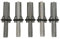 MYAYD 5pcs Rock Stone Splitter Hand Tools 16mm Dowel Wedges, Heavy Duty Manual Stone Splitter for Sculptors, Walkway, Demolition, Home Renovation