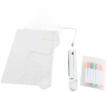 Bonbela Lavagna con lettere a LED in acrilico, multifunzione, illuminata, per scrivere, per hotel
