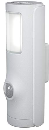 LEDVANCE LED Batteriebetriebene Leuchte, Leuchte für Innenanwendungen, Bewegungssensor, Tag-Nacht-Sensor, Kaltweiß, 36,0 mm x 42,0 mm x 108,0 mm, NIGHTLUX Torch