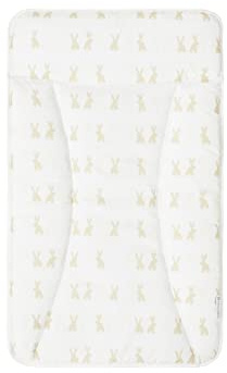 Ickle Bubba Padded Wipe-Clean Baby Changing Mat (Bunnychino)