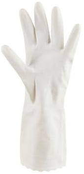 lakeland Small Deluxe Washing Up Gloves White – Latex & Rubber Free Suitable For Sensitive Skin