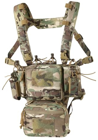 VOTAGOO Taktische Brustschützer, Paintball Chest Rig (CP)
