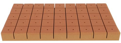 POPETPOP 50 Pezzi Coltivazione del suolo nutriente semi germogli piccolo pottd rose da piantare blocchi nutritivi fuori suolo blocco di terreno nutriente polimero ad alto peso molecolare.