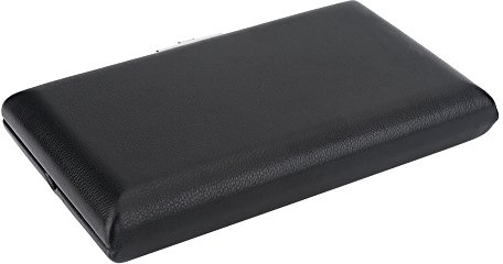 Caja de cañas de fagot, funda de cuero de PU portátil, caja de contenedor de caña de fagot con ranuras para cañas de 6 piezas